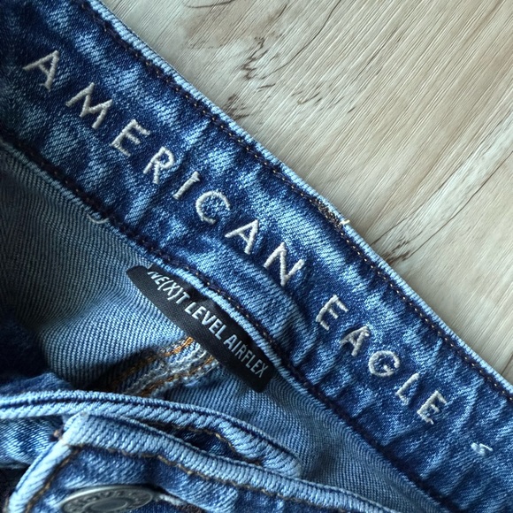 American Eagle Outfitters Blue Skinny Jeans size 30 womens - Picture 3 of 4